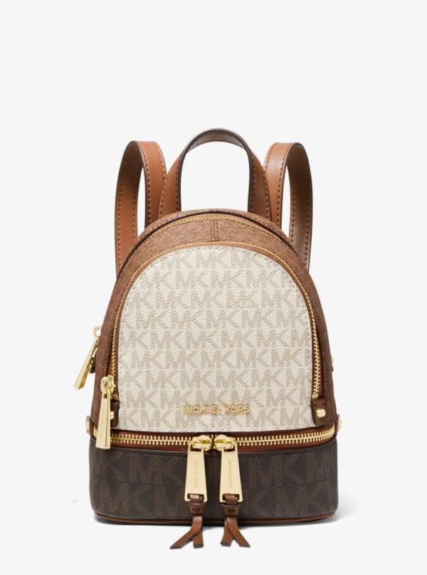 Damske Batohy Michael Kors Rhea Mini Color-Block Logo Viacfarebný - Kabelky Michael Kors Obchod | DIGRX-3571